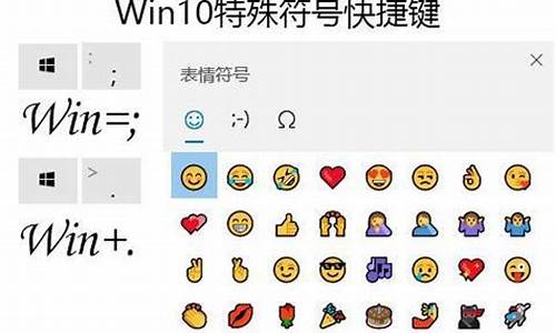 电脑系统表情快捷键_window表情快捷键